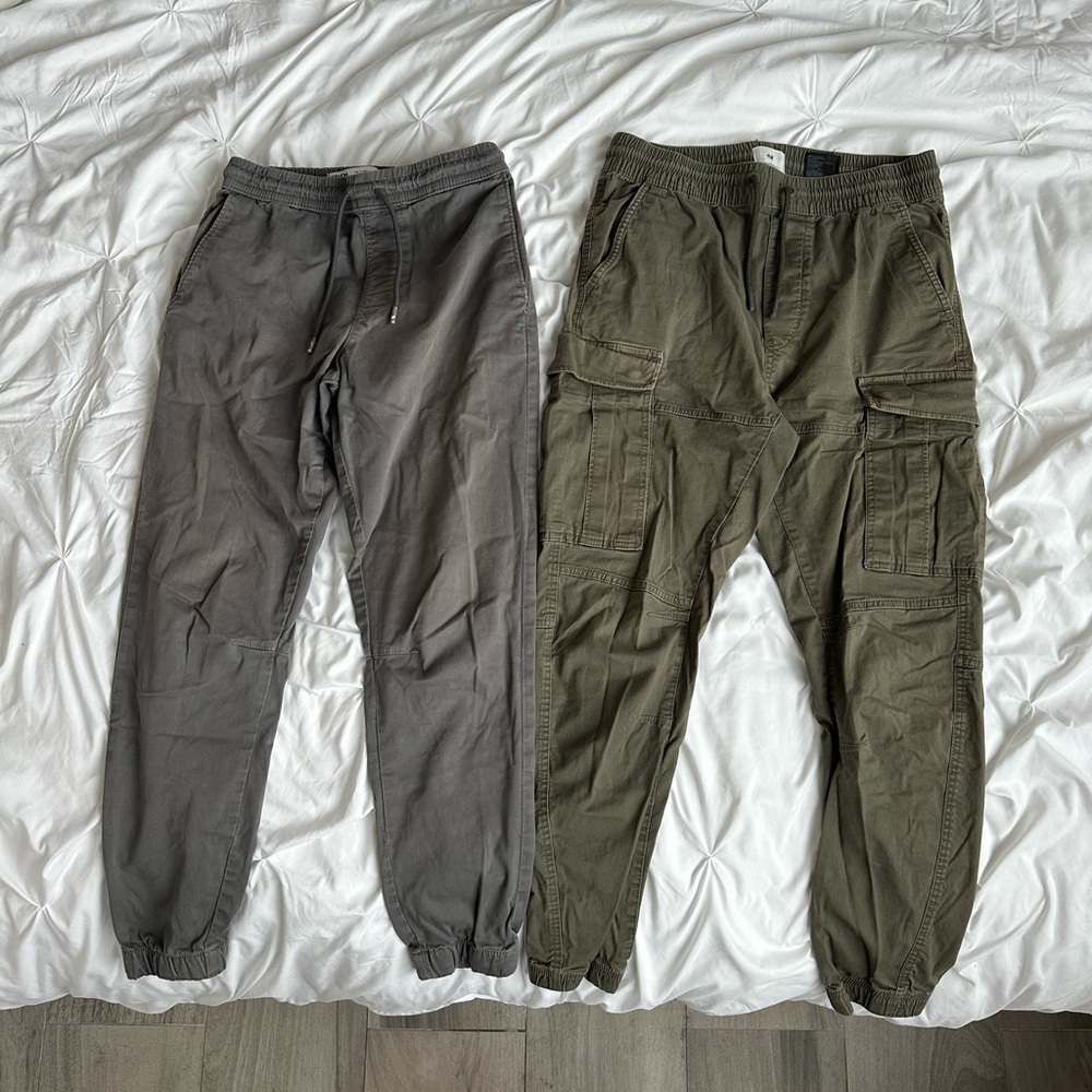 SELLING MY ENTIRE CLOSET #3: Gray Zara Pants & Khaki H&M Cargos